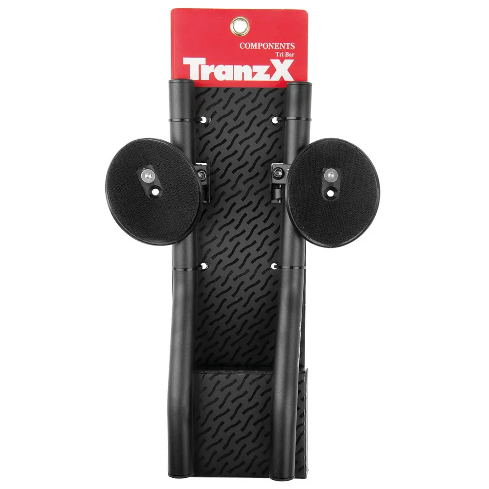 TranzX X Tri Aerobars, Black, 25.4/31.8mm
