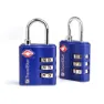 Travel Blue Tsa-godkänt Resväskslås Med 3-siffrig Kombination 2-pack, Mix
