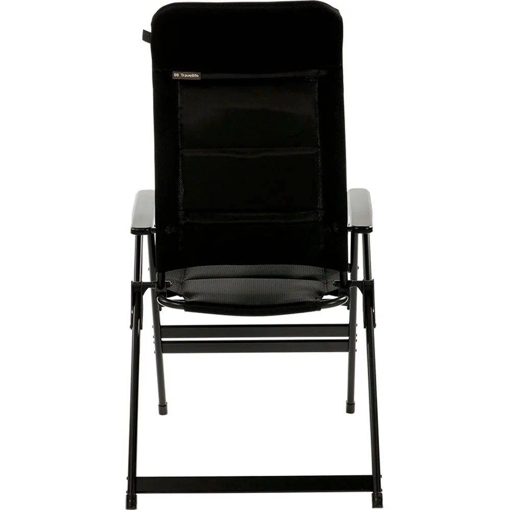 Travellife Barletta Comfort Xl Stol, Black, One Size