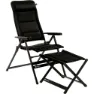 Travellife Barletta Comfort Xl Stol, Black, One Size