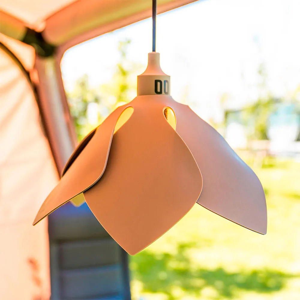 Travellife Flores Fällbar Lampa, Grey, One Size