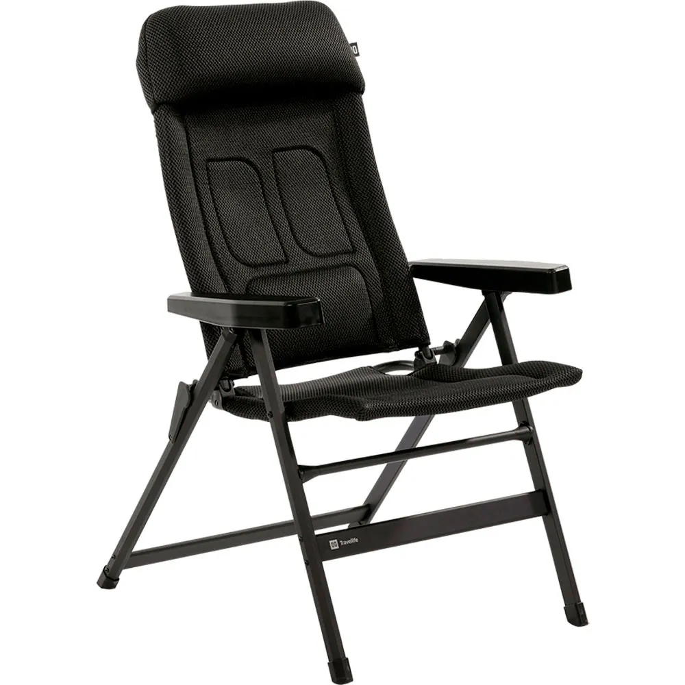 Travellife Lucca Comfort Stol, Black, One Size
