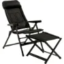 Travellife Lucca Comfort Stol, Black, One Size