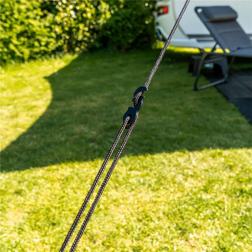 Travellife Sunshade With Led 250x400 Cm Förtält, Grey, One Size