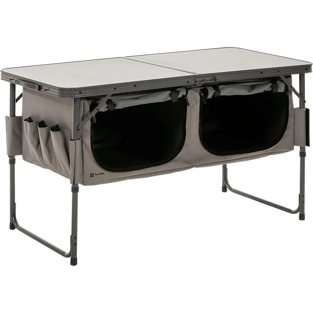 Travellife Toledo Bred Förvaringslåda, Dark grey, One Size