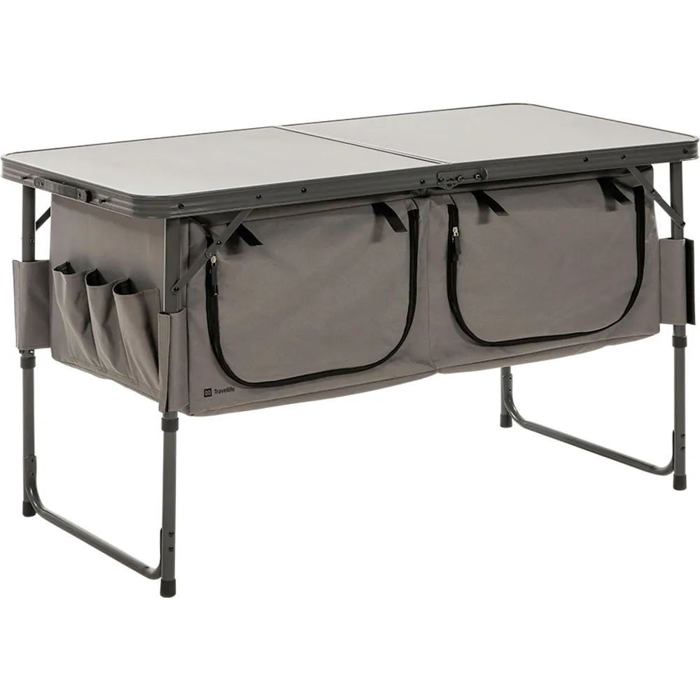 Travellife Toledo Bred Förvaringslåda, Dark grey, One Size