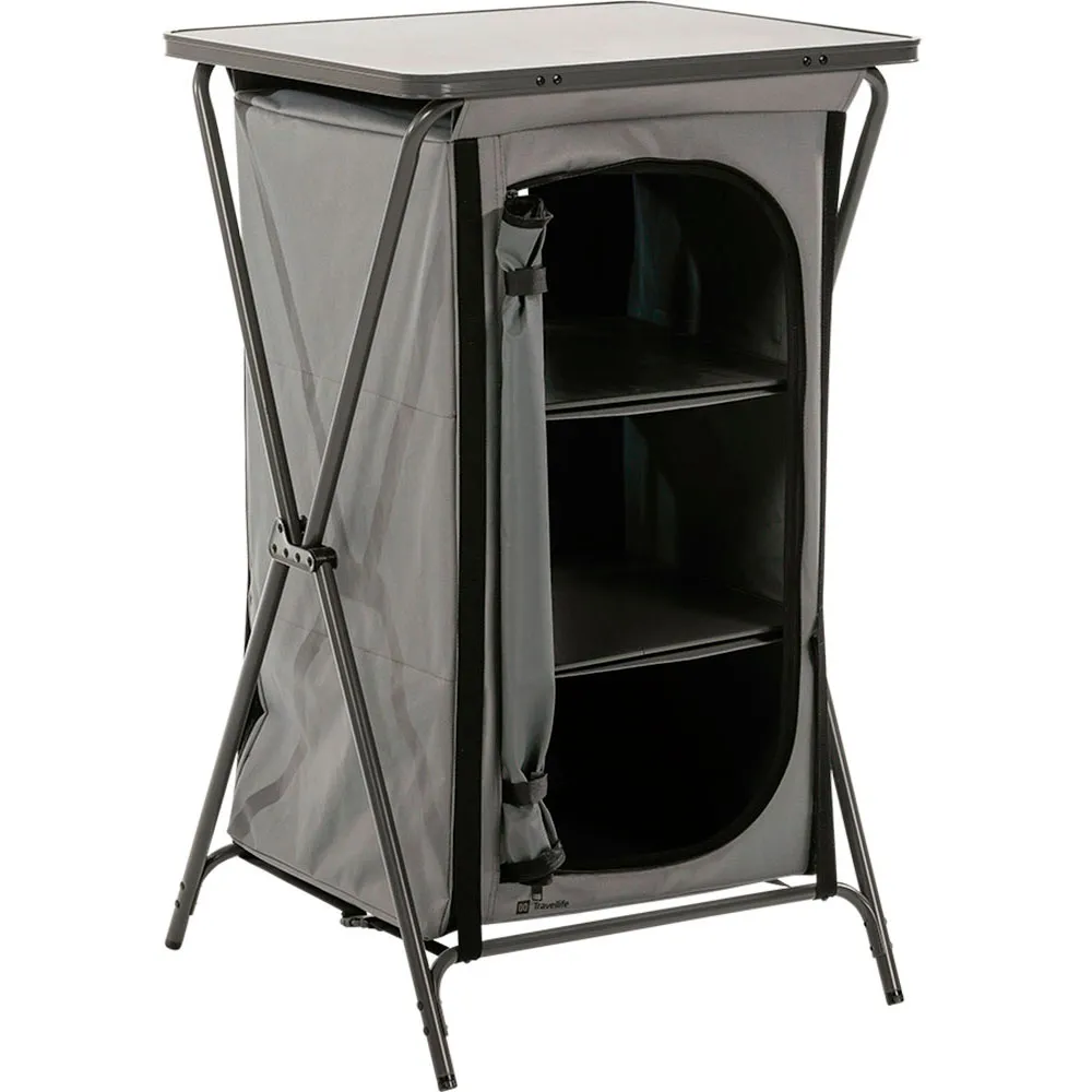Travellife Toledo Låg Förvaringslåda, Dark grey, One Size