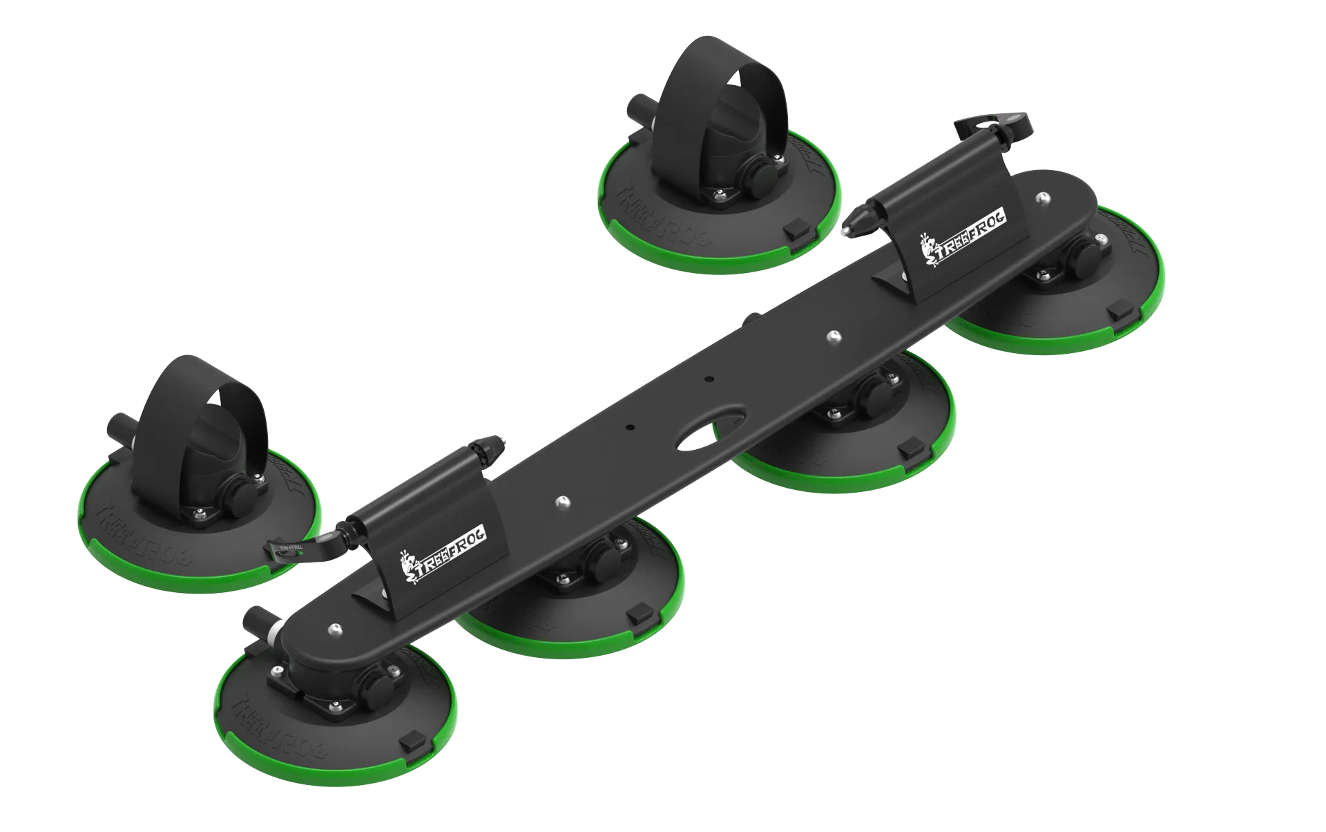 TreeFrog Elite 2 cykelhållare med sugkoppar, Black, 2 Cykels