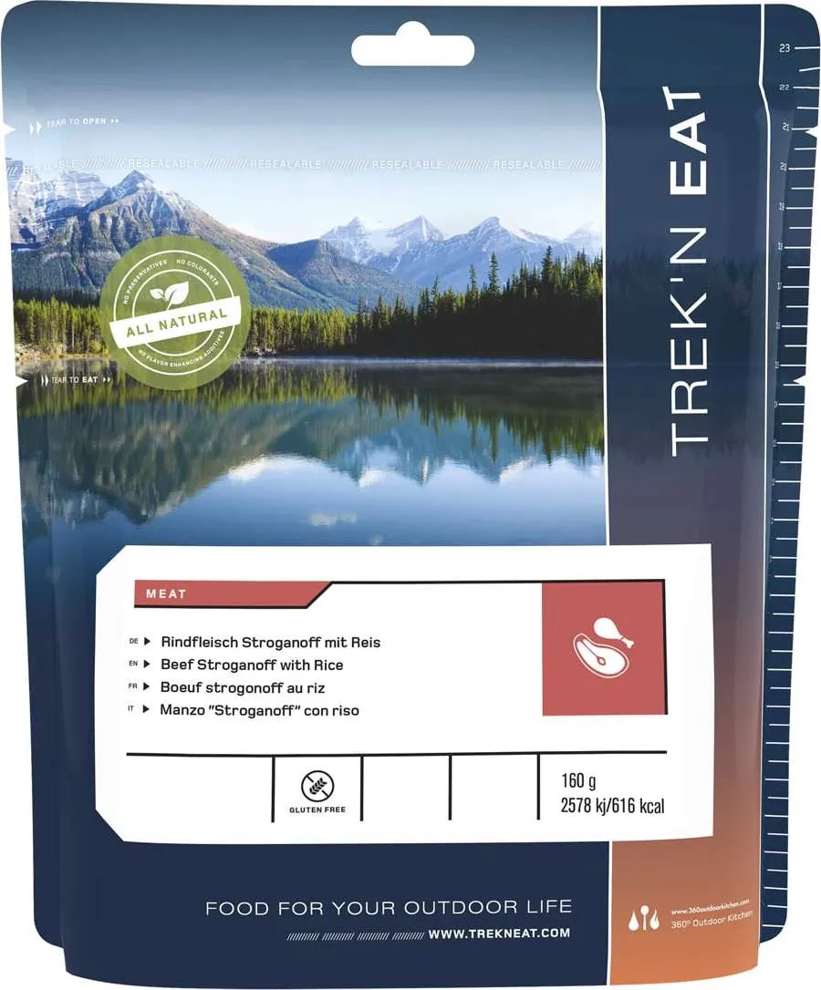 Trek'N Eat Beef Stroganoff With Rice, One Size