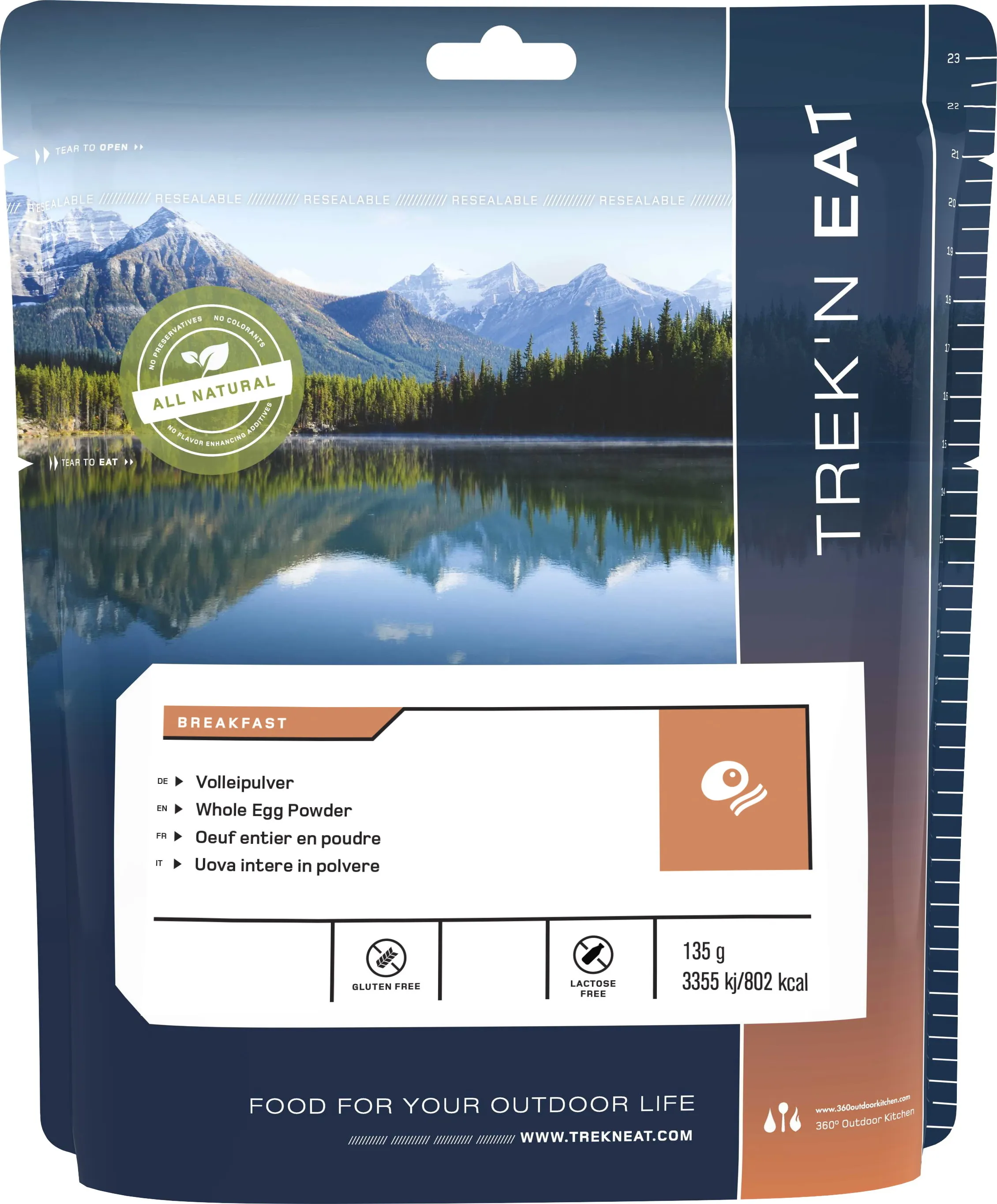 Trek'N Eat Egg Powder, OneColor, One Size