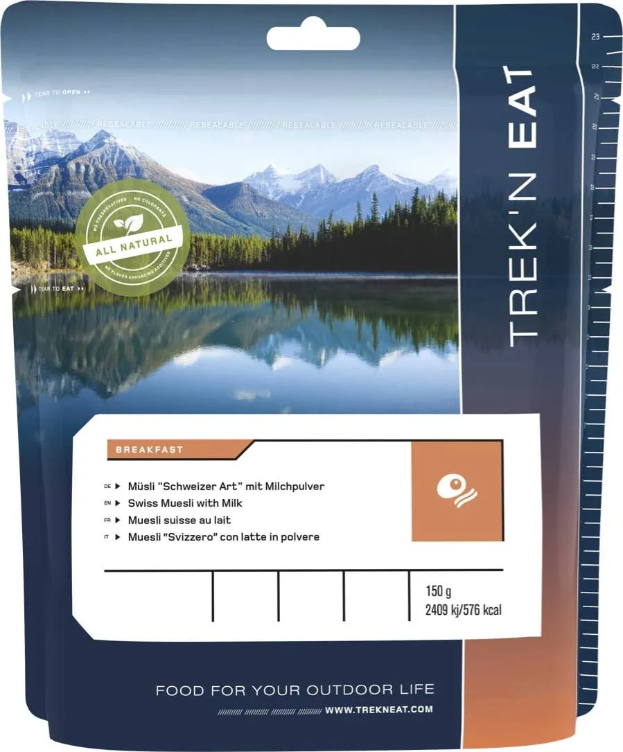 Trek'N Eat Swiss Muesli With Milk, Onecolor, One Size