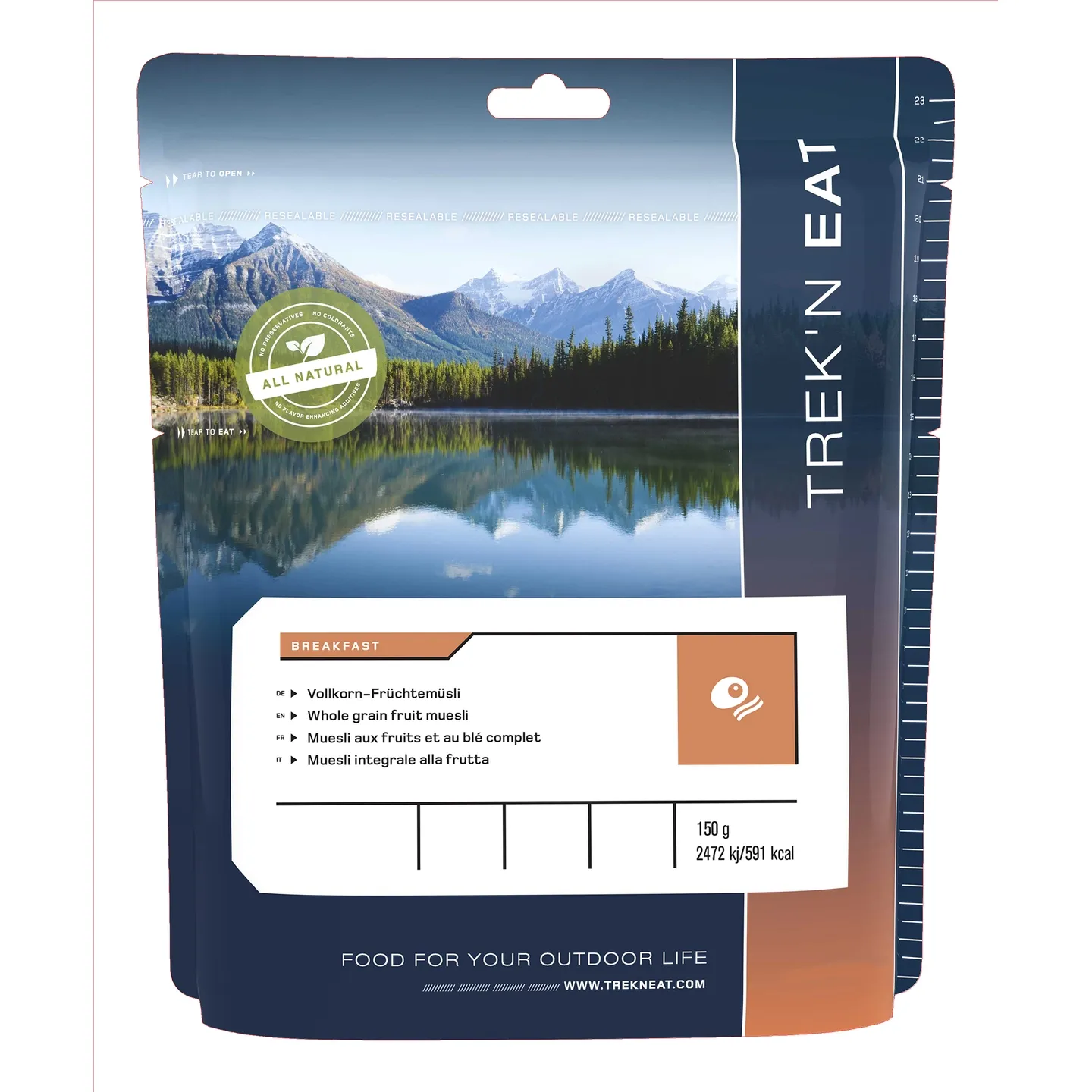 Trek'N Eat Trek N Eat Whole Grain Fruit Muesli