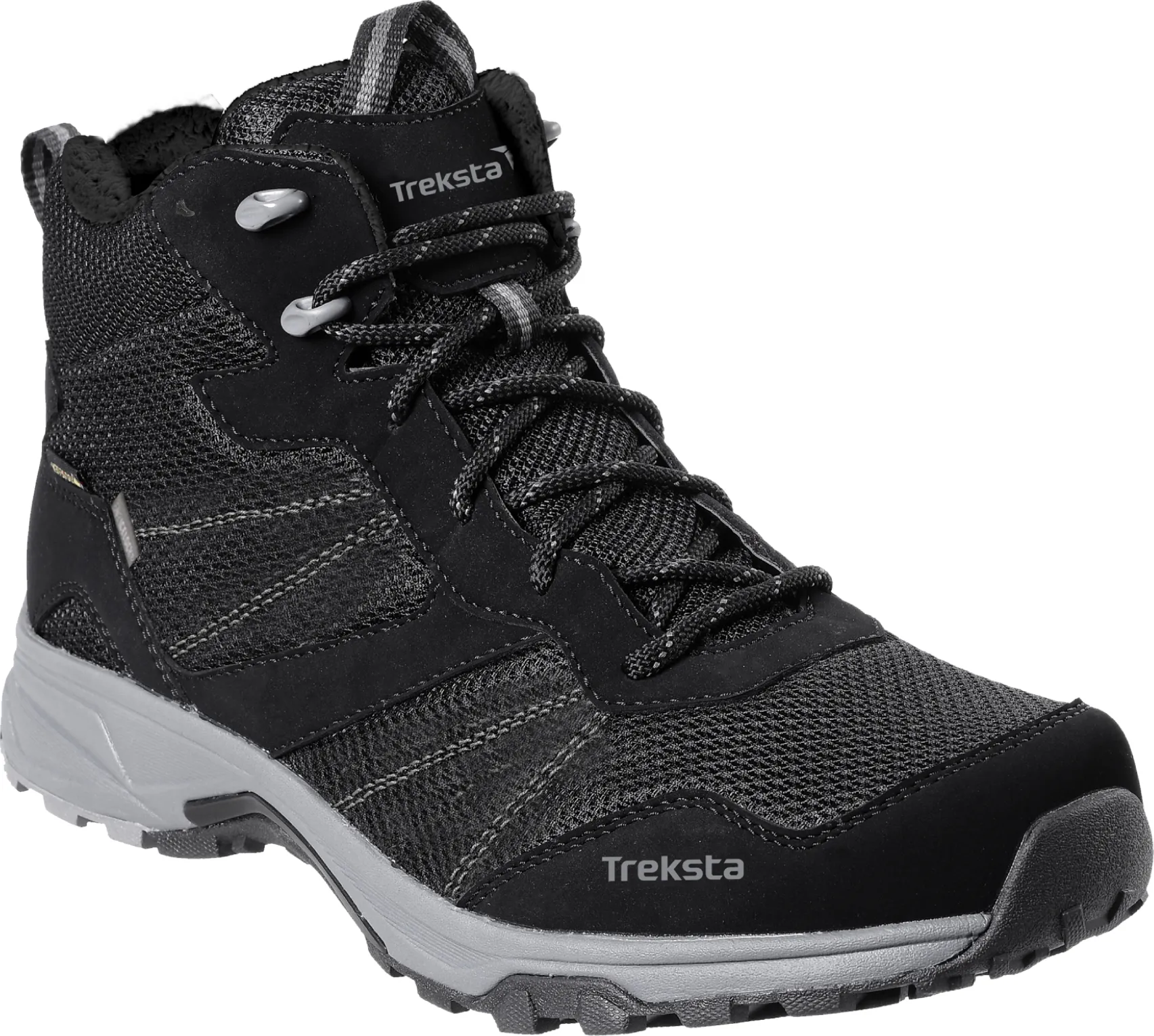 TrekSta Unisex Moon Lace Mid Gore-Tex, Black