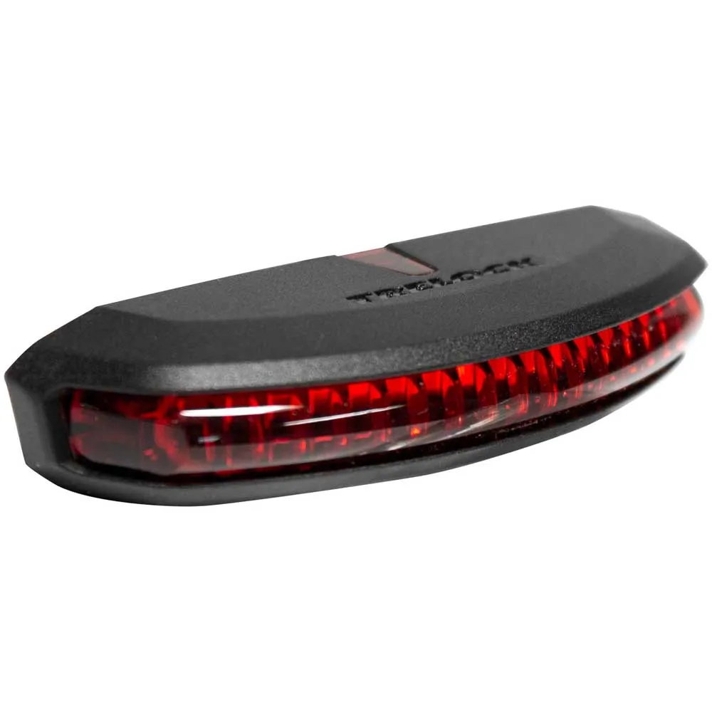 Trelock Cob Line E-bike Bakljus, Red / black, One Size