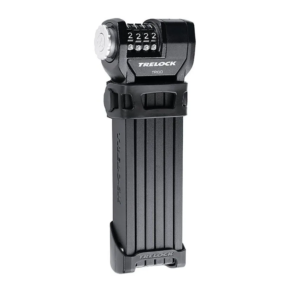 Trelock Code Fs 360 Digit Hopfällbart Lås, Black, 85cm