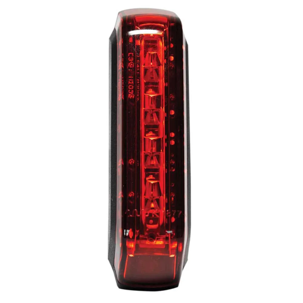 Trelock Ls 413 Cob-line Dyn Bakljus, Black / red, One Size
