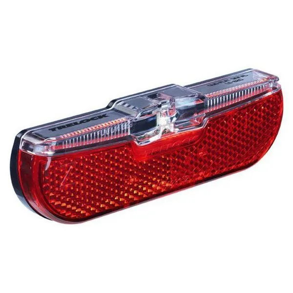 Trelock Ls 613 Duo Flat Bakljus, Red, One Size