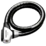 Trelock Pk 340 Kabellås, Black, 100cm