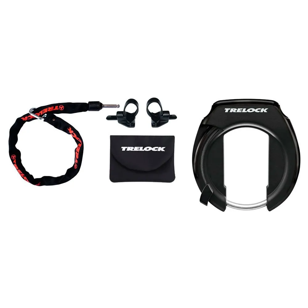 Trelock Ps 351 Az Frame Kedjelås, Black, 0.6 x 100cm Trelock Ps 351 Az Frame Kedjelås, Black, 0.6 x 100cm