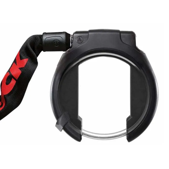 Trelock Rs 453 Az Standard Cykelramlås, Black / red, One Size