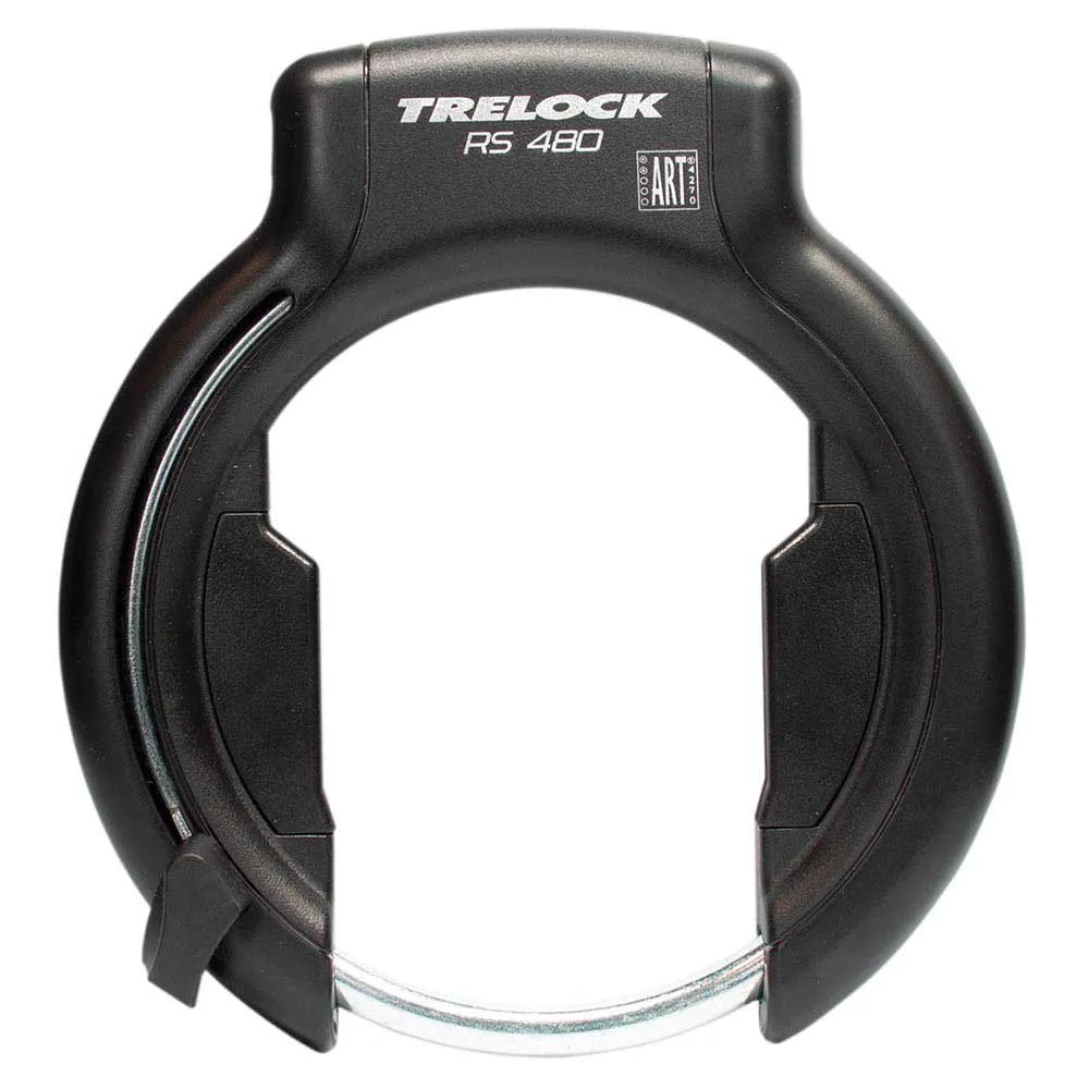 Trelock Rs 480 Xl Cykelramlås, Black, One Size