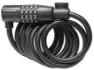 Trelock SK108 Spirallås, 180, Black, 8 x 1800mm