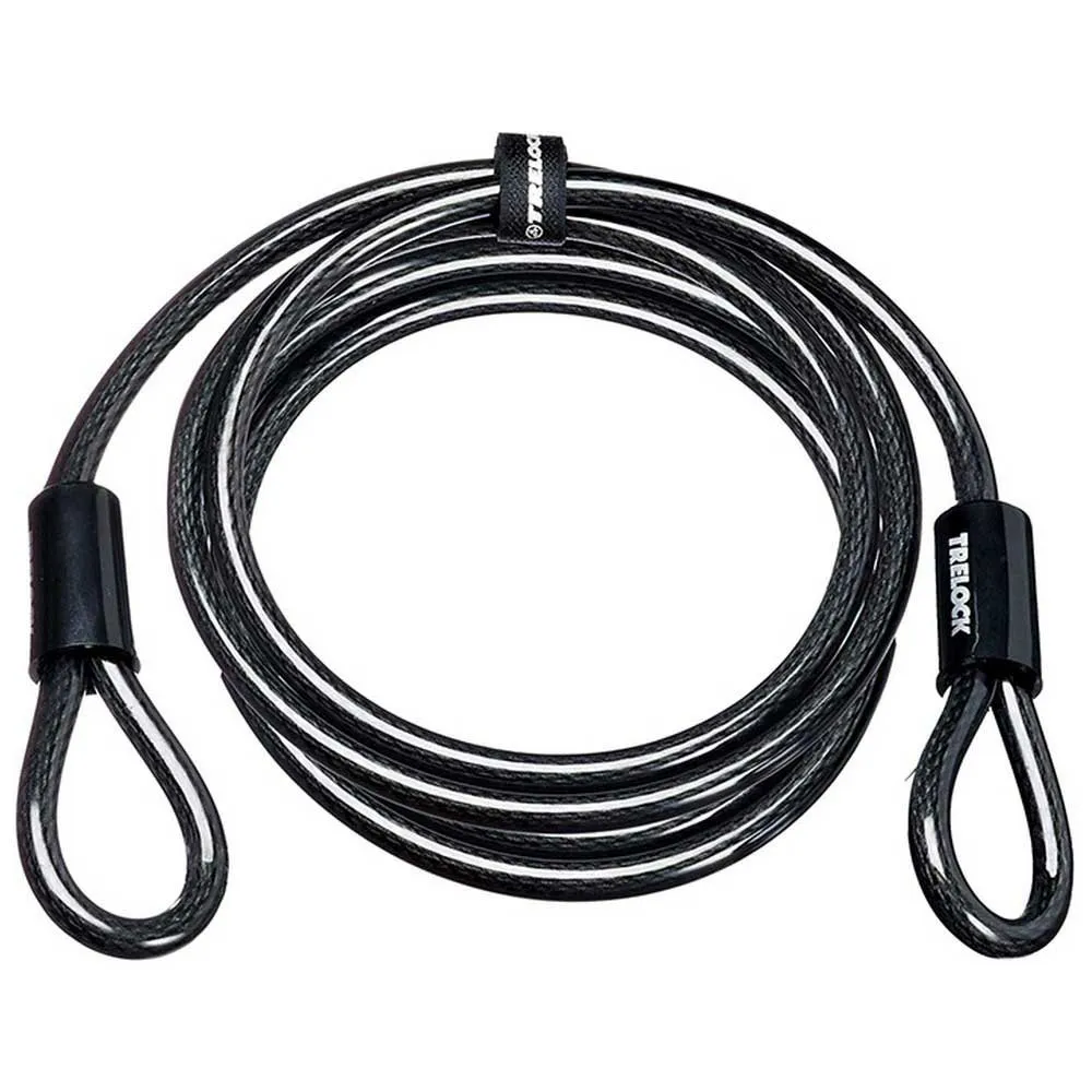 Trelock Zs1000 Kabellås, Black, 12 x 1000mm