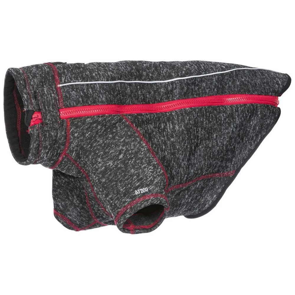 Trespass Boomer Fleece Hundjacka, Black melange x, L Trespass Boomer Fleece Hundjacka, Black melange x, L