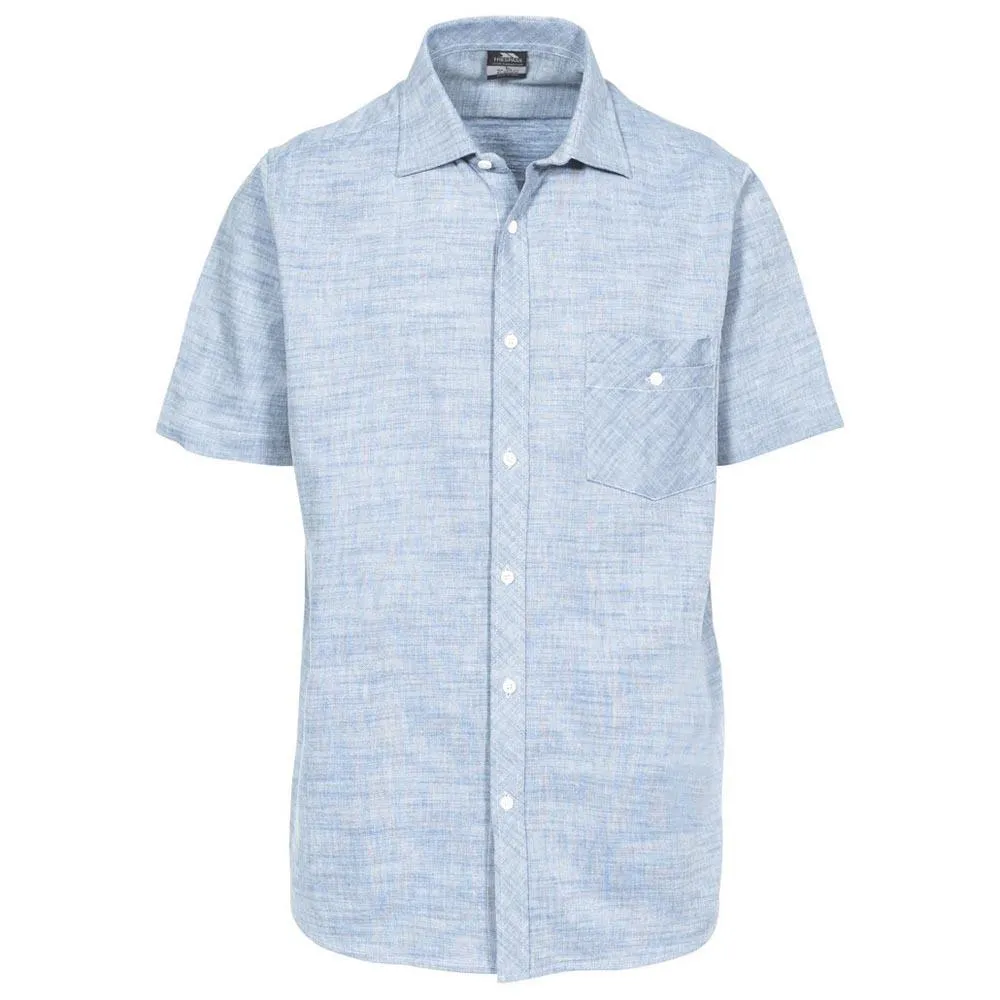 Trespass Buru Kortärmad Skjorta, Chambray