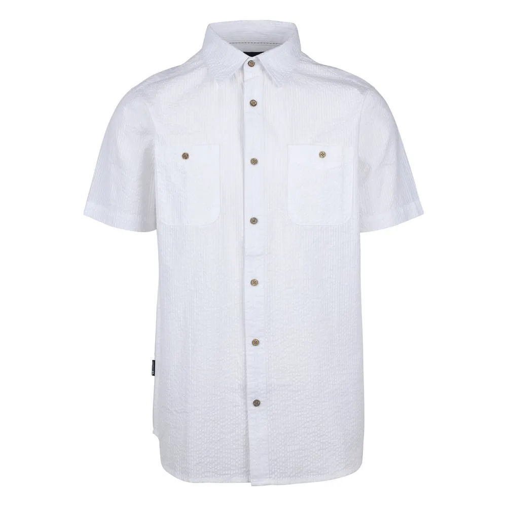 Trespass Cadian Kortärmad Skjorta, White