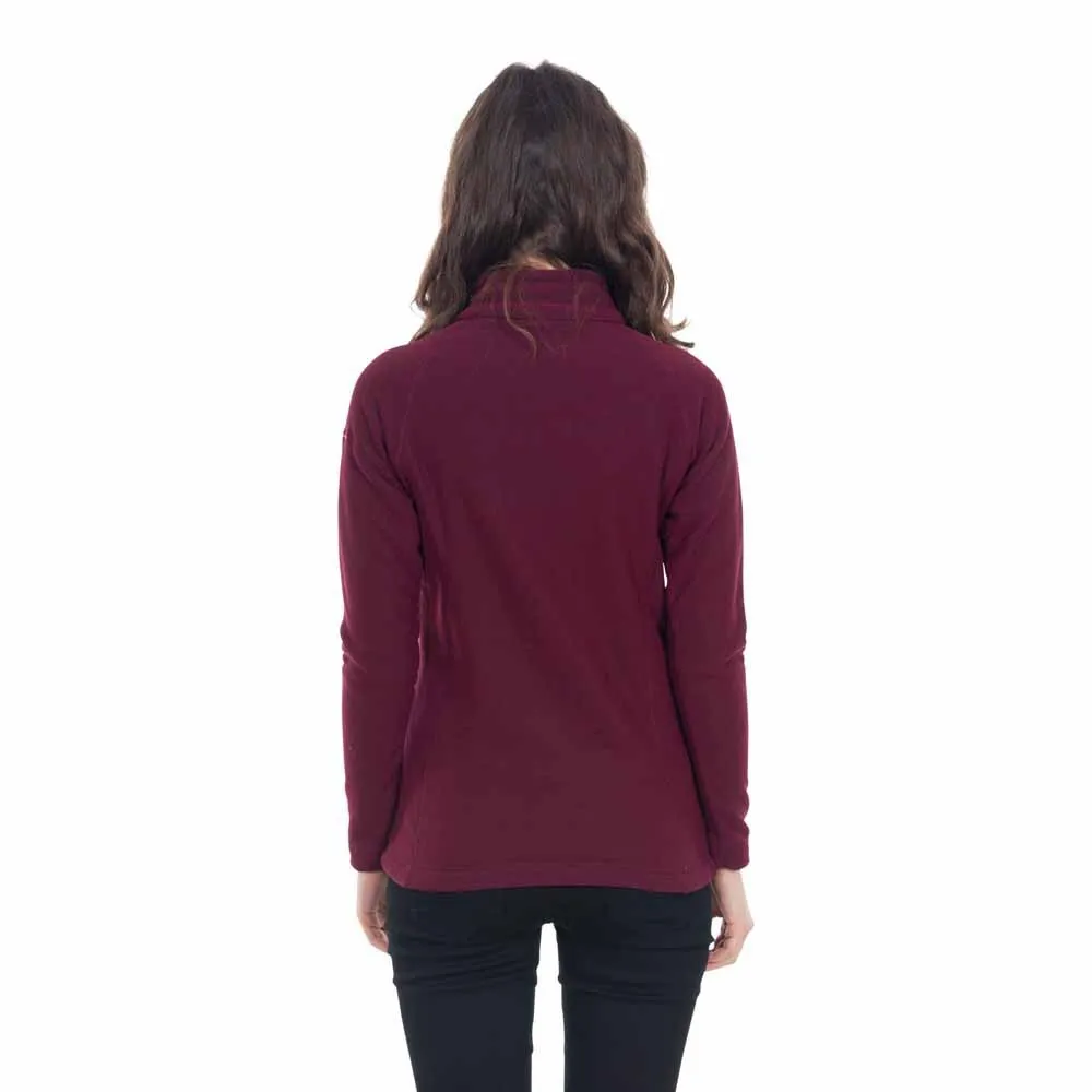 Trespass Commotion Fleece Med Halv Dragkedja, Fig