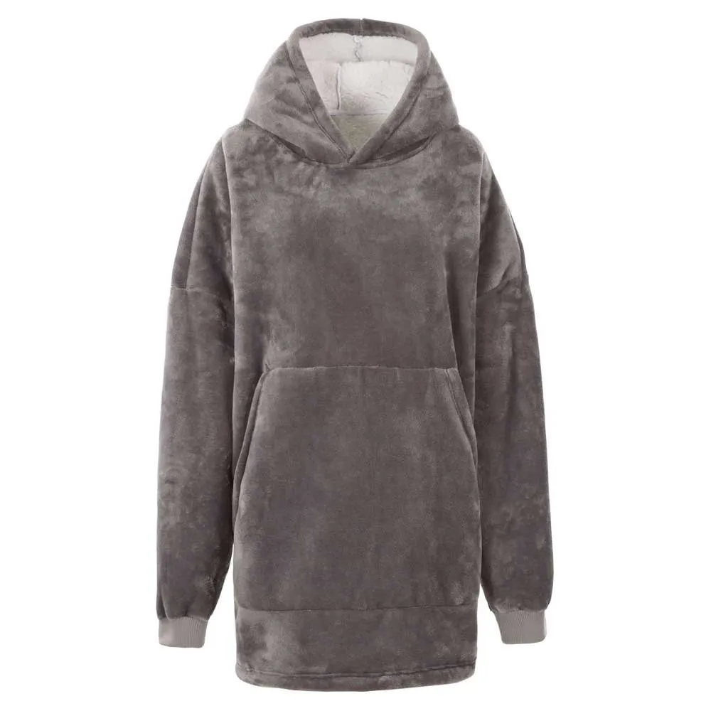 Trespass Cosiness Oversized Ato300 Tröja Med Huva