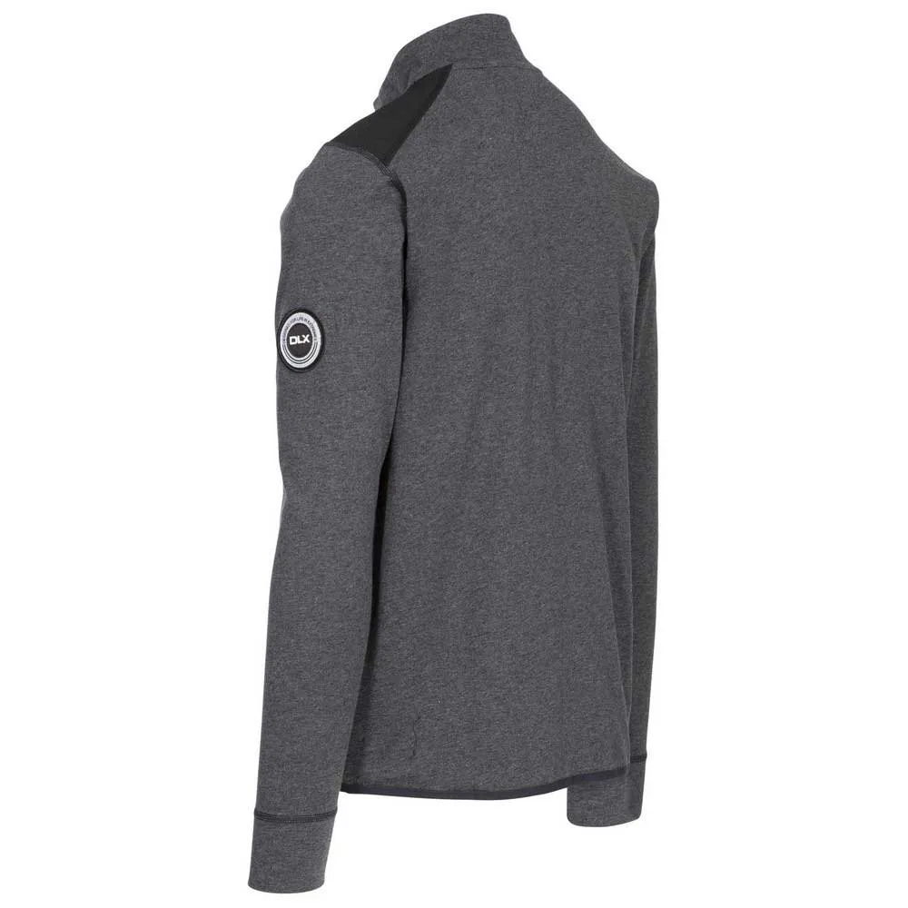 Trespass Dillon Fleece, Black marl