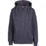 Trespass Erie Sweatshirt Med Dragkedja, Navy marl