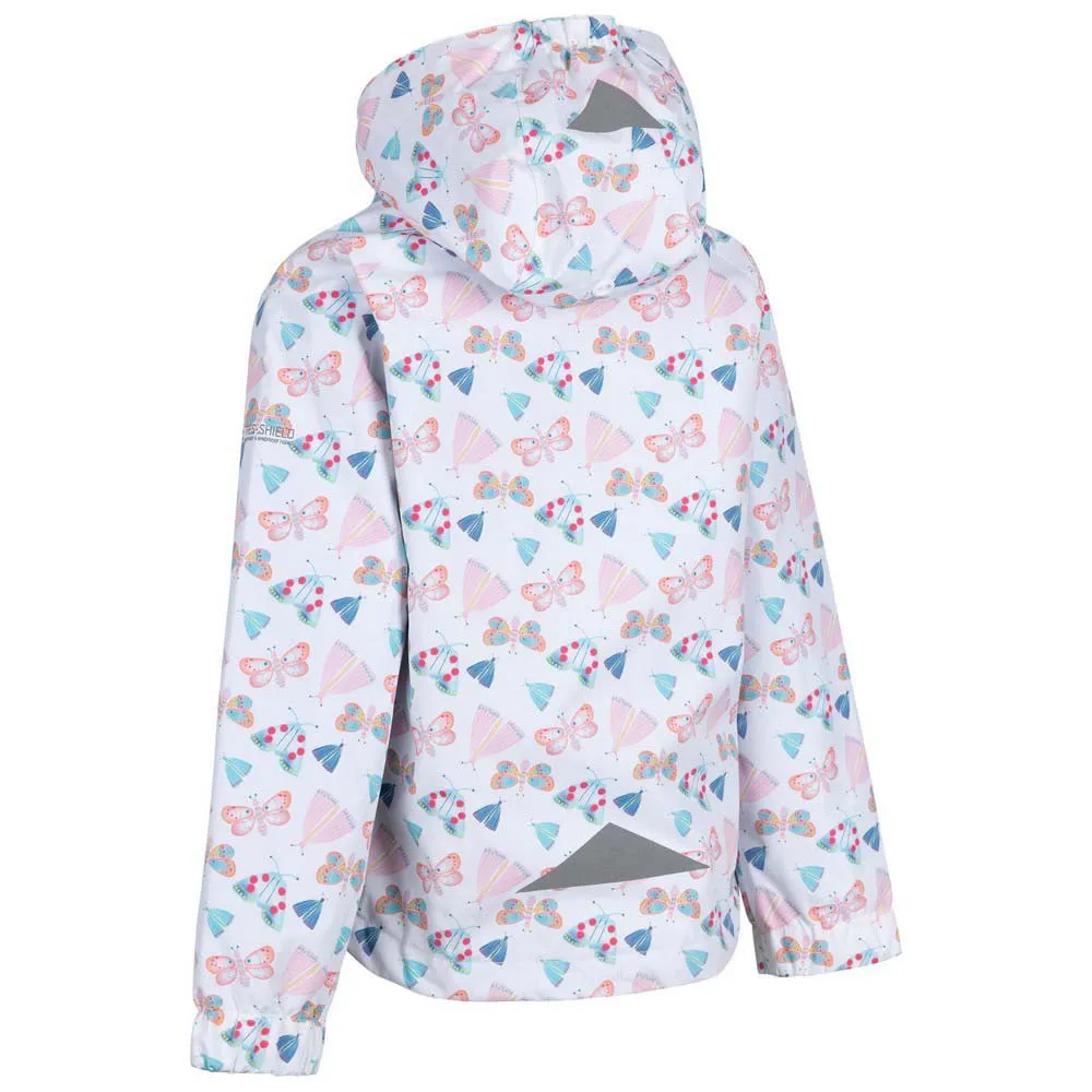 Trespass Fluttery Jacka, White, 3-4Y