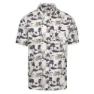 Trespass Frantom T-shirt Med Korta ärmar, Off white print