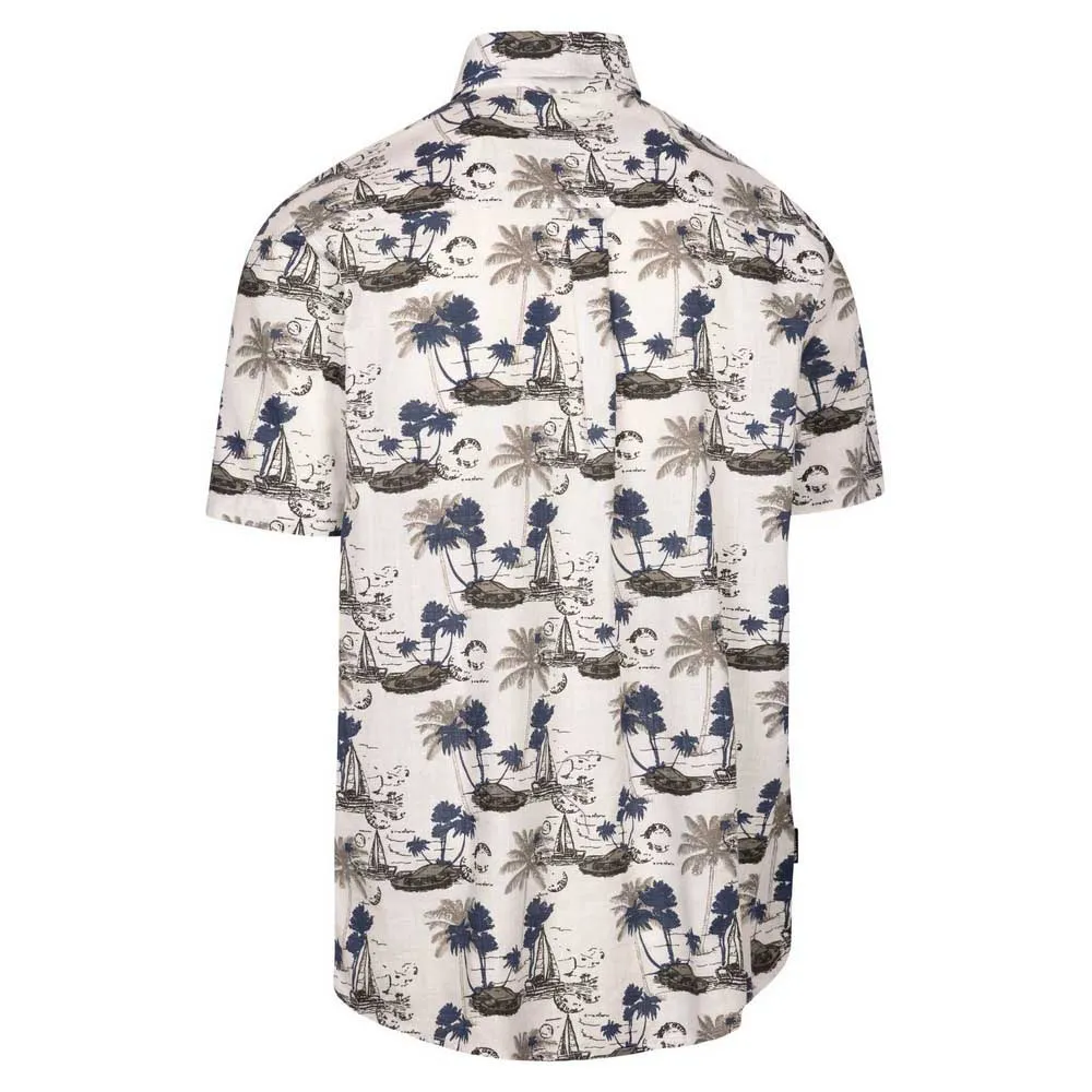Trespass Frantom T-shirt Med Korta ärmar, Off white print