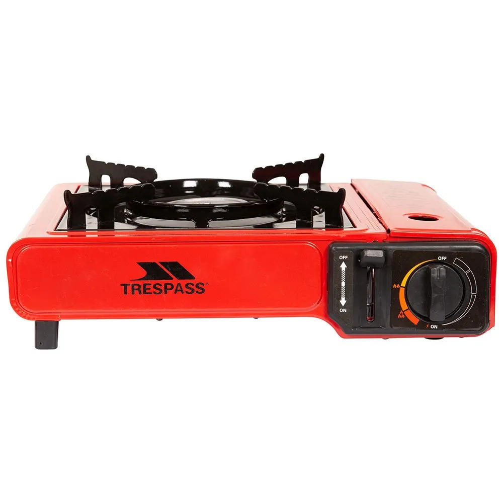 Trespass Gastro Gaskök För Camping Refurbished, Red, One Size