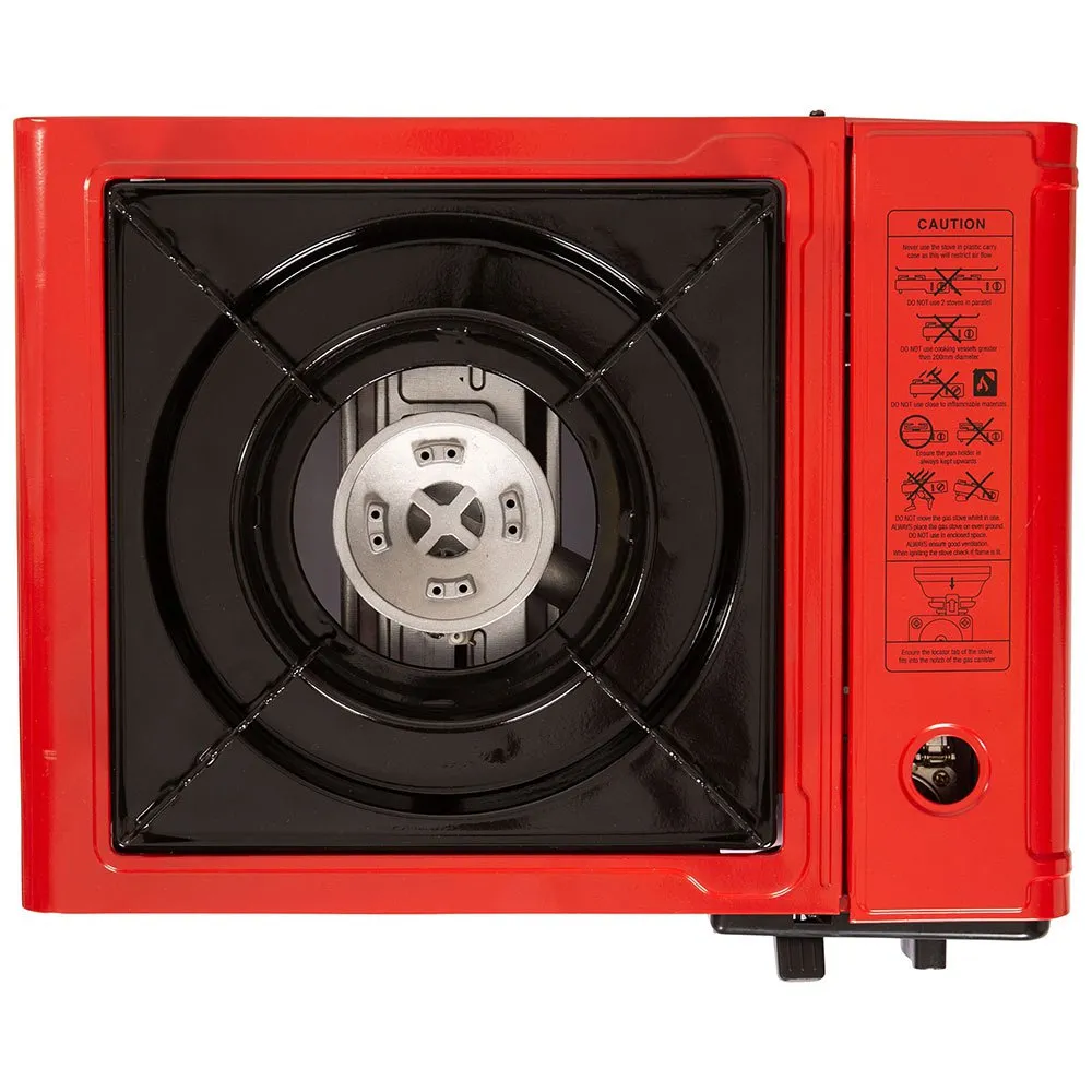 Trespass Gastro Gaskök För Camping Refurbished, Red, One Size