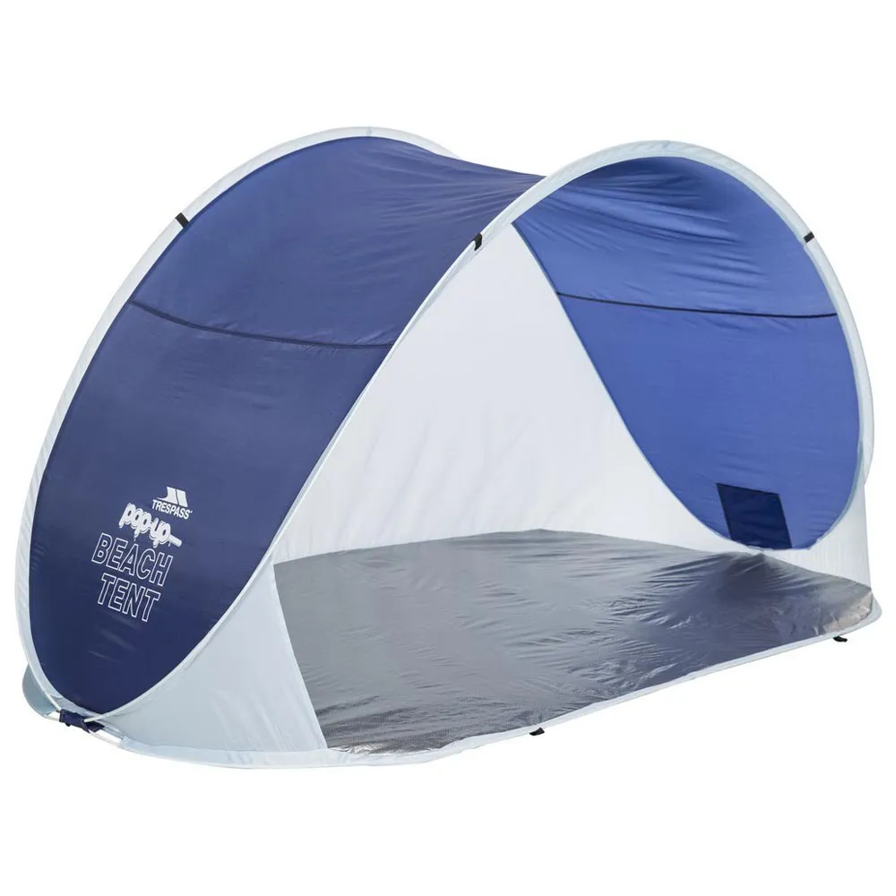 Trespass Kingsbarns Beach Pop Up Skydd, Blue, One Size
