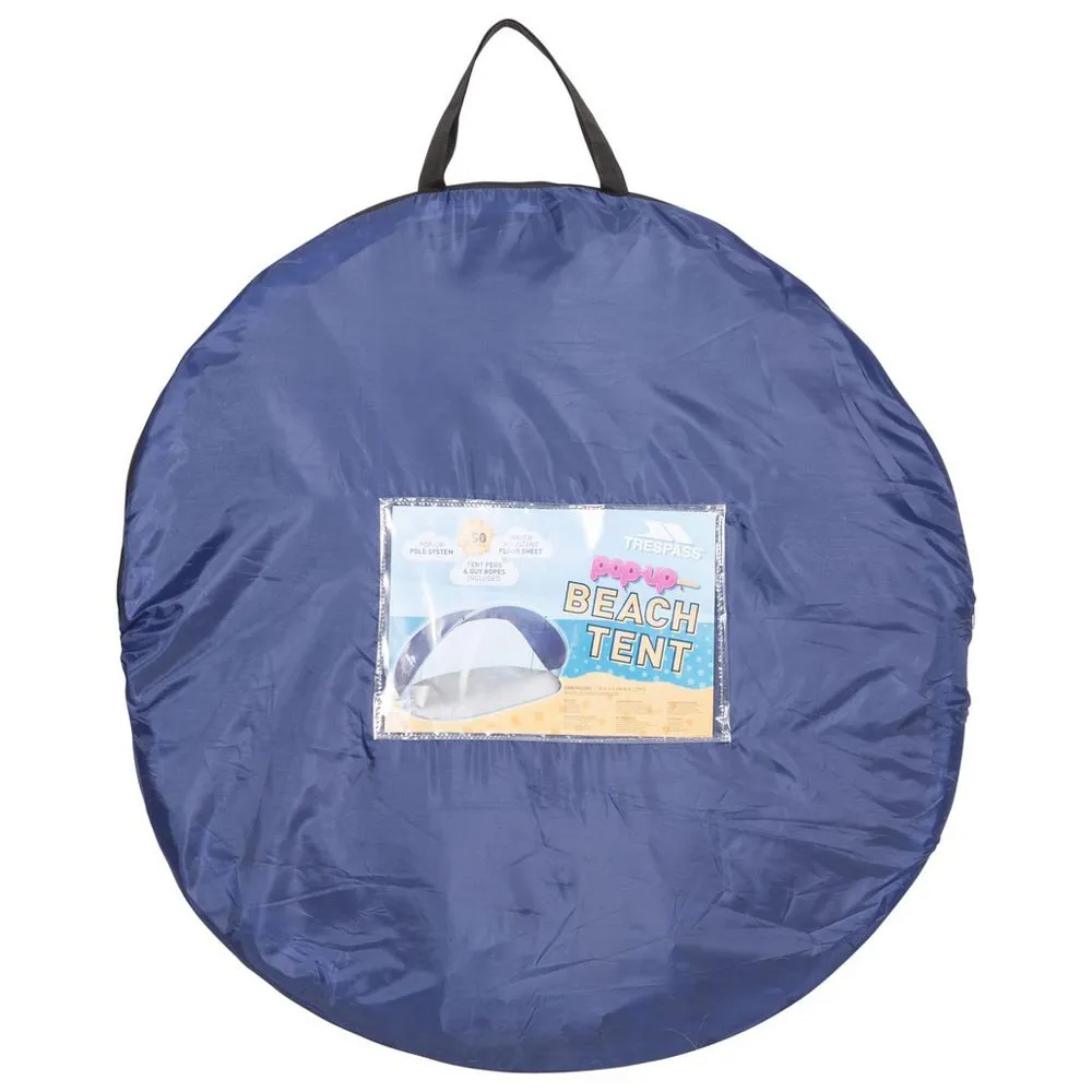 Trespass Kingsbarns Beach Pop Up Skydd, Blue, One Size