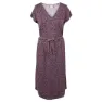 Trespass Lynsey Klänning, Damson tone animal print