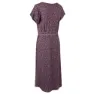 Trespass Lynsey Klänning, Damson tone animal print