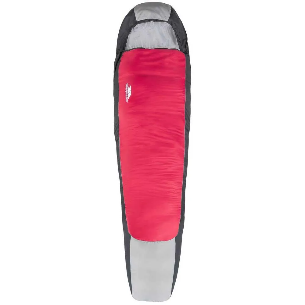 Trespass Micron Sovsäck, Red, Right Zipper Trespass Micron Sovsäck, Red, Right Zipper