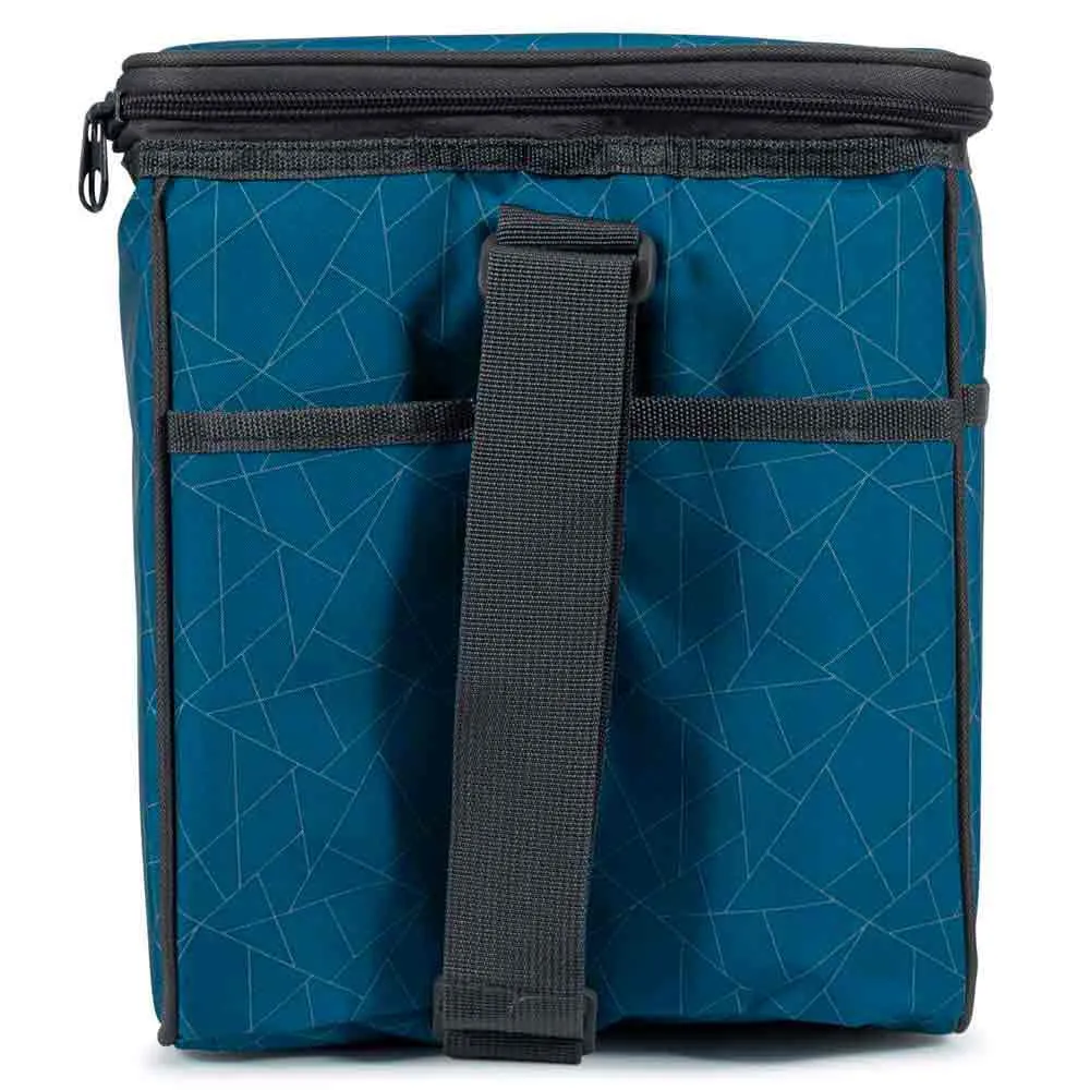 Trespass Nukool 15l Mjuk Bärbar Kylväska, Rich teal print, One Size