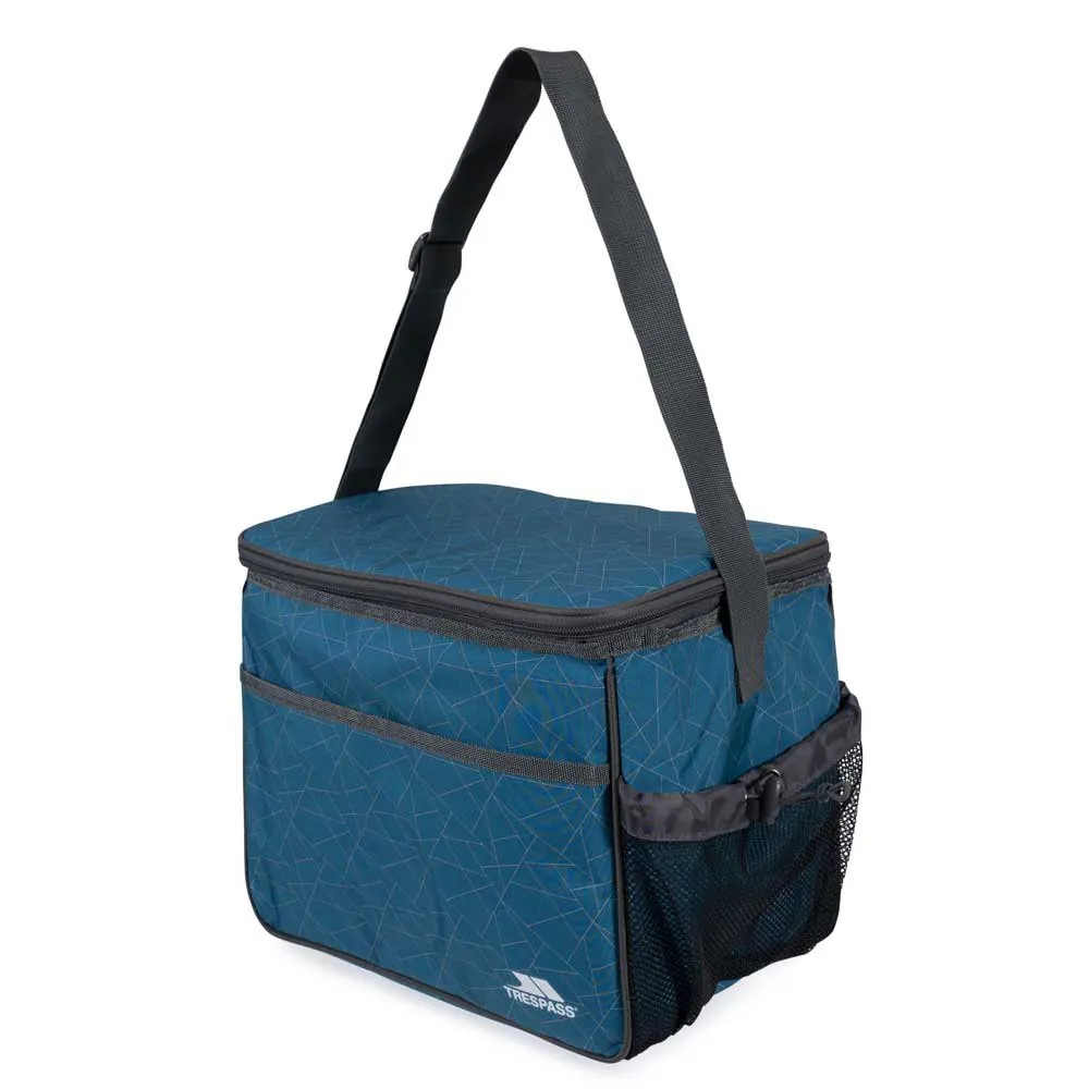 Trespass Nukool 15l Mjuk Bärbar Kylväska, Rich teal print, One Size