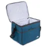 Trespass Nukool 15l Mjuk Bärbar Kylväska, Rich teal print, One Size
