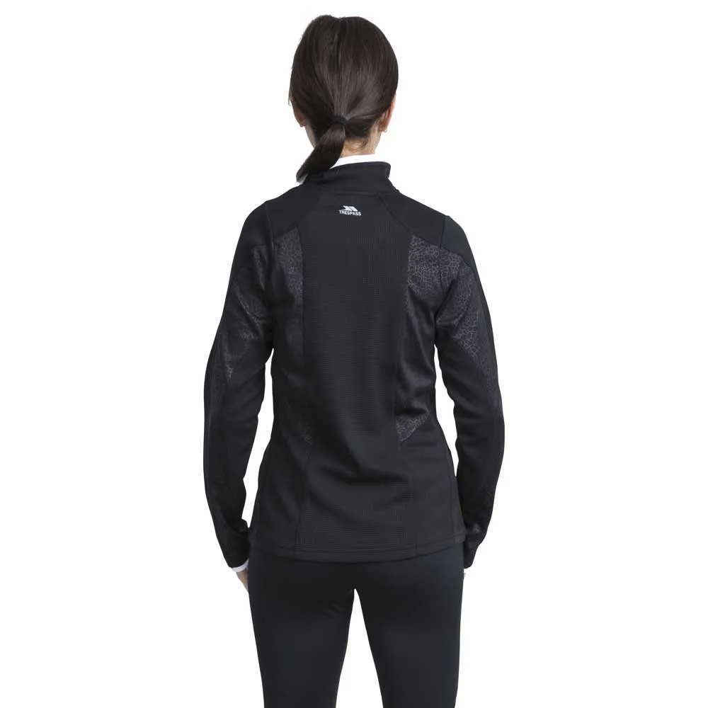 Trespass Ollog T-shirt Med Lång ärm, Black Trespass Ollog T-shirt Med Lång ärm, Black