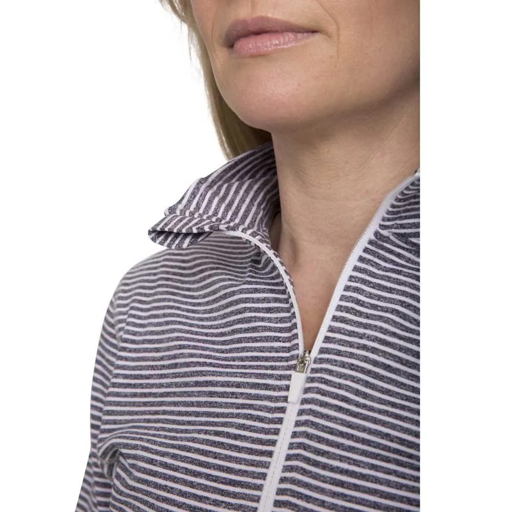 Trespass Overjoy T-shirt Med Lång ärm, Navy marl