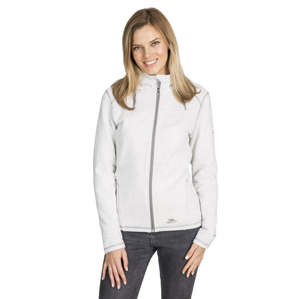 Trespass Panache Tröja Med Huva, Light grey marl